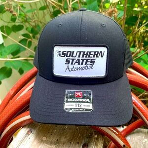 NWT Authentic Southern States Black and White Trucker’s Hat